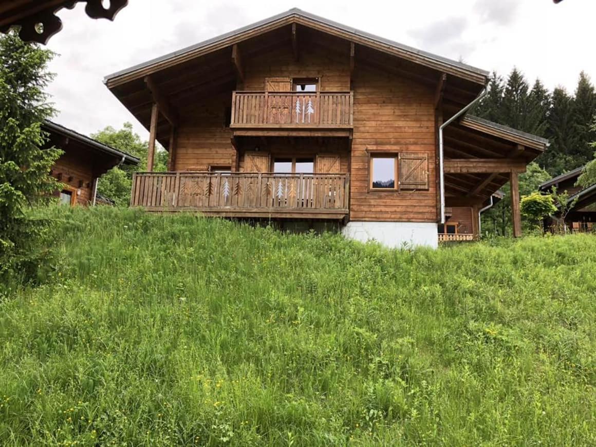 Villa Chalet Alliance Entre Calme Et Plaisir Morillon Exterior foto