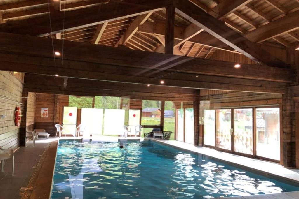 Villa Chalet Alliance Entre Calme Et Plaisir Morillon Exterior foto