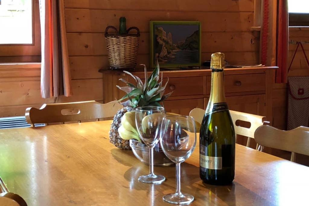 Villa Chalet Alliance Entre Calme Et Plaisir Morillon Exterior foto